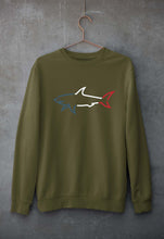 Load image into Gallery viewer, Paul &amp; Shark Unisex Sweatshirt for Men/Women-S(40 Inches)-Olive Green-Ektarfa.online
