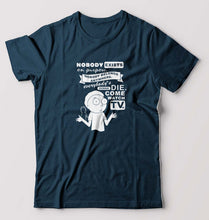 Load image into Gallery viewer, Rick and Morty T-Shirt for Men-Petrol Blue-Ektarfa.online
