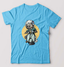 Load image into Gallery viewer, Skull T-Shirt for Men-Light Blue-Ektarfa.online
