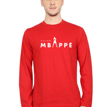 Load image into Gallery viewer, Kylian Mbappé Full Sleeves T-Shirt for Men-Red-Ektarfa.online
