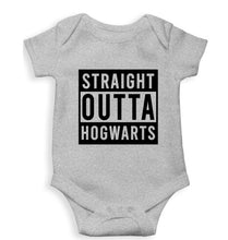 Load image into Gallery viewer, Harry Potter Hogwarts Kids Romper For Baby Boy/Girl-0-5 Months(18 Inches)-Grey-Ektarfa.online
