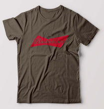 Load image into Gallery viewer, Budweiser T-Shirt for Men-Olive Green-Ektarfa.online
