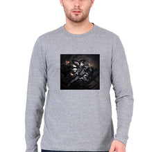Load image into Gallery viewer, Mahakal Mahadev Bholenath Shiva Shivji Full Sleeves T-Shirt for Men-Grey Melange-Ektarfa.online
