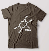 Load image into Gallery viewer, Cycling DNA T-Shirt for Men-Olive Green-Ektarfa.online
