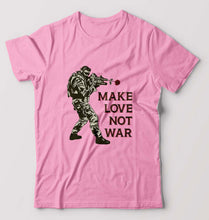 Load image into Gallery viewer, Guns N&#39; Roses Make Love Not War T-Shirt for Men-S(38 Inches)-Light Baby Pink-Ektarfa.online
