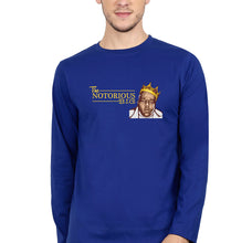 Load image into Gallery viewer, The Notorious B.I.G Full Sleeves T-Shirt for Men-Royal blue-Ektarfa.online
