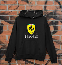 Load image into Gallery viewer, Ferrari Unisex Hoodie for Men/Women-S(40 Inches)-Black-Ektarfa.online
