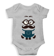 Load image into Gallery viewer, Minion Kids Romper For Baby Boy/Girl-0-5 Months(18 Inches)-Grey-Ektarfa.online
