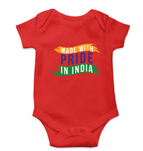 Load image into Gallery viewer, Made in India Kids Romper For Baby Boy/Girl-Red-Ektarfa.online
