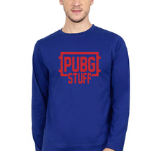 Load image into Gallery viewer, PUBG Stuff Full Sleeves T-Shirt for Men-Royal Blue-Ektarfa.online
