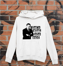 Load image into Gallery viewer, Michael Scott That&#39;s What She Said Unisex Hoodie for Men/Women-White-Ektarfa.online
