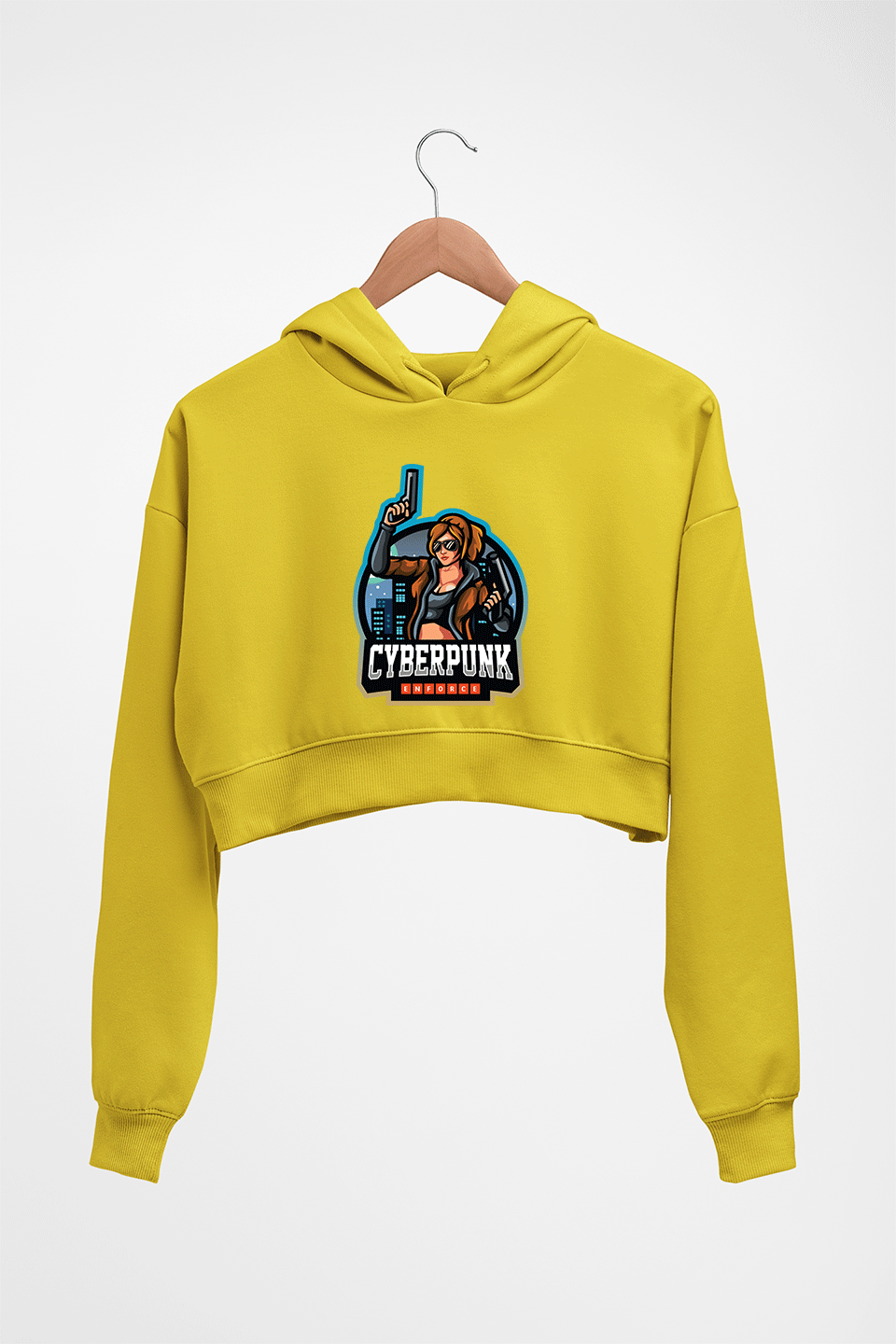 Cyberpunk Crop HOODIE FOR WOMEN