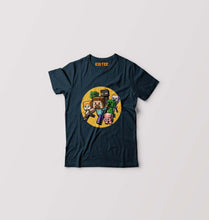 Load image into Gallery viewer, Minecraft Kids T-Shirt for Boy/Girl-Petrol Blue-Ektarfa.online
