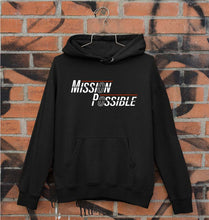 Load image into Gallery viewer, Mission Possible Unisex Hoodie for Men/Women-Black-Ektarfa.online
