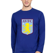 Load image into Gallery viewer, Aston Villa Full Sleeves T-Shirt for Men-Royal Blue-Ektarfa.online
