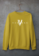 Load image into Gallery viewer, Vikings Unisex Sweatshirt for Men/Women-Mustard Yellow-Ektarfa.online
