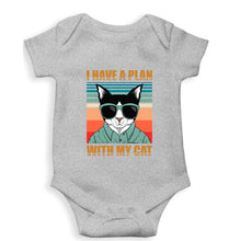 Load image into Gallery viewer, Cat Kids Romper For Baby Boy/Girl-0-5 Months(18 Inches)-Grey-Ektarfa.online
