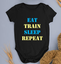 Load image into Gallery viewer, Gym Kids Romper For Baby Boy/Girl-0-5 Months(18 Inches)-Black-Ektarfa.online
