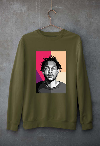 Kendrick Lamar Unisex Sweatshirt for Men/Women-Olive Green-Ektarfa.online