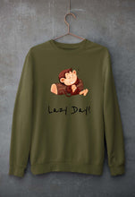 Load image into Gallery viewer, Monkey Lazy Day Unisex Sweatshirt for Men/Women-Olive Green-Ektarfa.online
