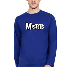 Load image into Gallery viewer, Misfits Full Sleeves T-Shirt for Men-Royal Blue-Ektarfa.online
