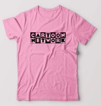 Load image into Gallery viewer, Cartoon Network T-Shirt for Men-S(38 Inches)-Light Baby Pink-Ektarfa.online
