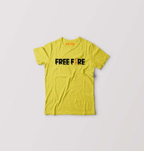 Load image into Gallery viewer, Free Fire Kids T-Shirt for Boy/Girl-0-1 Year(20 Inches)-Yellow-Ektarfa.online
