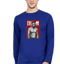 Load image into Gallery viewer, Islam Makhachev Full Sleeves T-Shirt for Men-Royal Blue-Ektarfa.online
