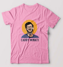 Load image into Gallery viewer, CarryMinati(Ajey Nagar) T-Shirt for Men-Light Baby Pink-Ektarfa.online
