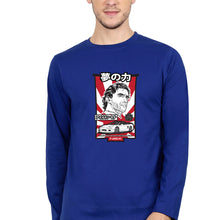Load image into Gallery viewer, Ayrton Senna Full Sleeves T-Shirt for Men-Royal Blue-Ektarfa.online
