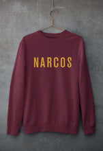 Load image into Gallery viewer, Narcos Unisex Sweatshirt for Men/Women-S(40 Inches)-Maroon-Ektarfa.online
