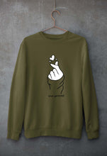 Load image into Gallery viewer, Love Yourself Unisex Sweatshirt for Men/Women-Olive Green-Ektarfa.online
