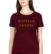 Load image into Gallery viewer, Bottega Veneta T-Shirt for Women-XS(32 Inches)-Maroon-Ektarfa.online
