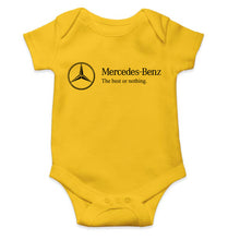 Load image into Gallery viewer, Mercedes-Benz Kids Romper For Baby Boy/Girl-0-5 Months(18 Inches)-Yellow-Ektarfa.online
