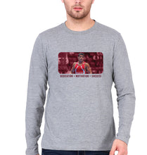 Load image into Gallery viewer, Sushil Kumar Full Sleeves T-Shirt for Men-Grey Melange-Ektarfa.online

