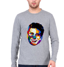 Load image into Gallery viewer, Sachin Tendulkar Full Sleeves T-Shirt for Men-Grey Melange-Ektarfa.online
