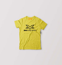 Load image into Gallery viewer, Max Verstappen Kids T-Shirt for Boy/Girl-0-1 Year(20 Inches)-Yellow-Ektarfa.online
