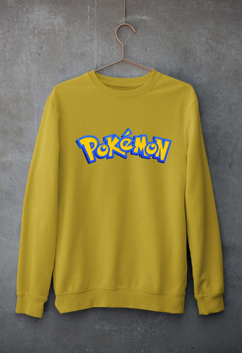 Pokémon Unisex Sweatshirt for Men/Women-Mustard Yellow-Ektarfa.online