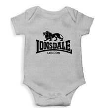 Load image into Gallery viewer, Lonsdale Kids Romper For Baby Boy/Girl-0-5 Months(18 Inches)-Grey-Ektarfa.online
