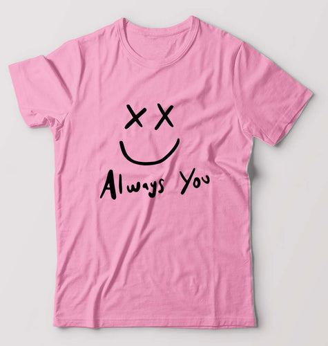 Louis Tomlinson T-Shirt for Men-Light Baby Pink-Ektarfa.online