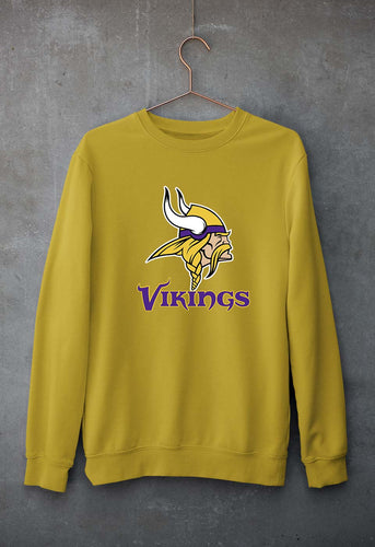 Vikings Unisex Sweatshirt for Men/Women-Mustard Yellow-Ektarfa.online
