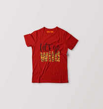 Load image into Gallery viewer, Lets Go Wild Kids T-Shirt for Boy/Girl-Red-Ektarfa.online
