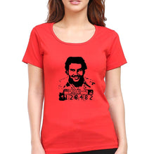 Load image into Gallery viewer, Pablo Escobar T-Shirt for Women-XS(32 Inches)-Red-Ektarfa.online
