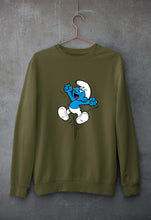 Load image into Gallery viewer, The Smurfs Unisex Sweatshirt for Men/Women-Olive Green-Ektarfa.online
