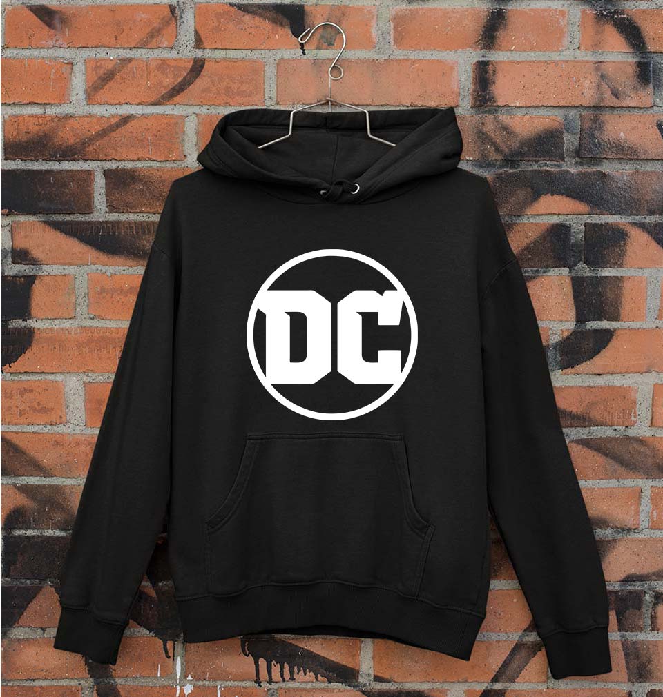 DC Unisex Hoodie for Men/Women-Black-Ektarfa.online