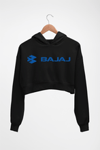 Load image into Gallery viewer, Bajaj Crop HOODIE FOR WOMEN-Black-Ektarfa.online
