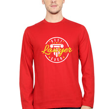 Load image into Gallery viewer, Best Lawyer Full Sleeves T-Shirt for Men-Red-Ektarfa.online
