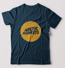 Load image into Gallery viewer, Arctic Monkeys T-Shirt for Men-S(38 Inches)-Petrol Blue-Ektarfa.online
