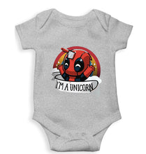 Load image into Gallery viewer, Deadpool Unicorn Kids Romper For Baby Boy/Girl-Grey-Ektarfa.online
