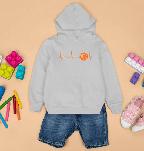 NBA Basketball Kids Hoodie for Boy/Girl-Grey-Ektarfa.online
